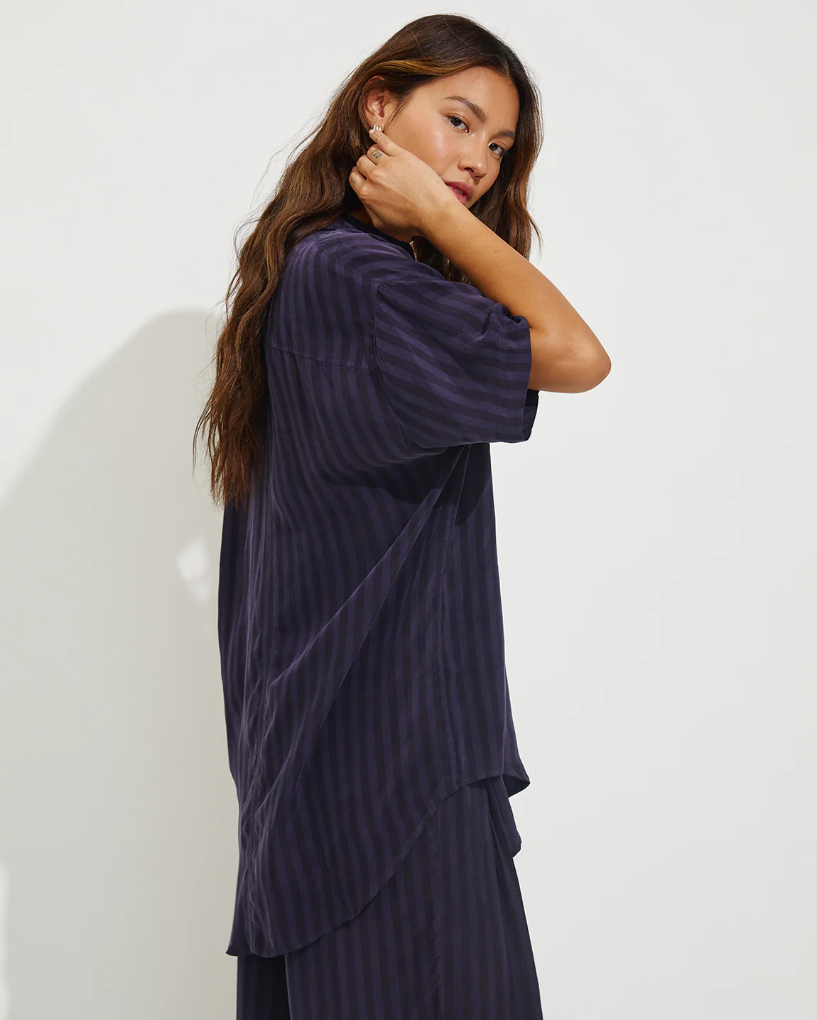 Day Trip Button Down - Sprint Stripe: Dark Sprint/Sprint - Image 3