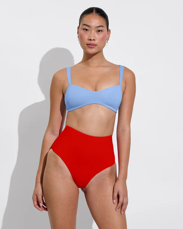 La Plage Top - Blue Skies - Image 7
