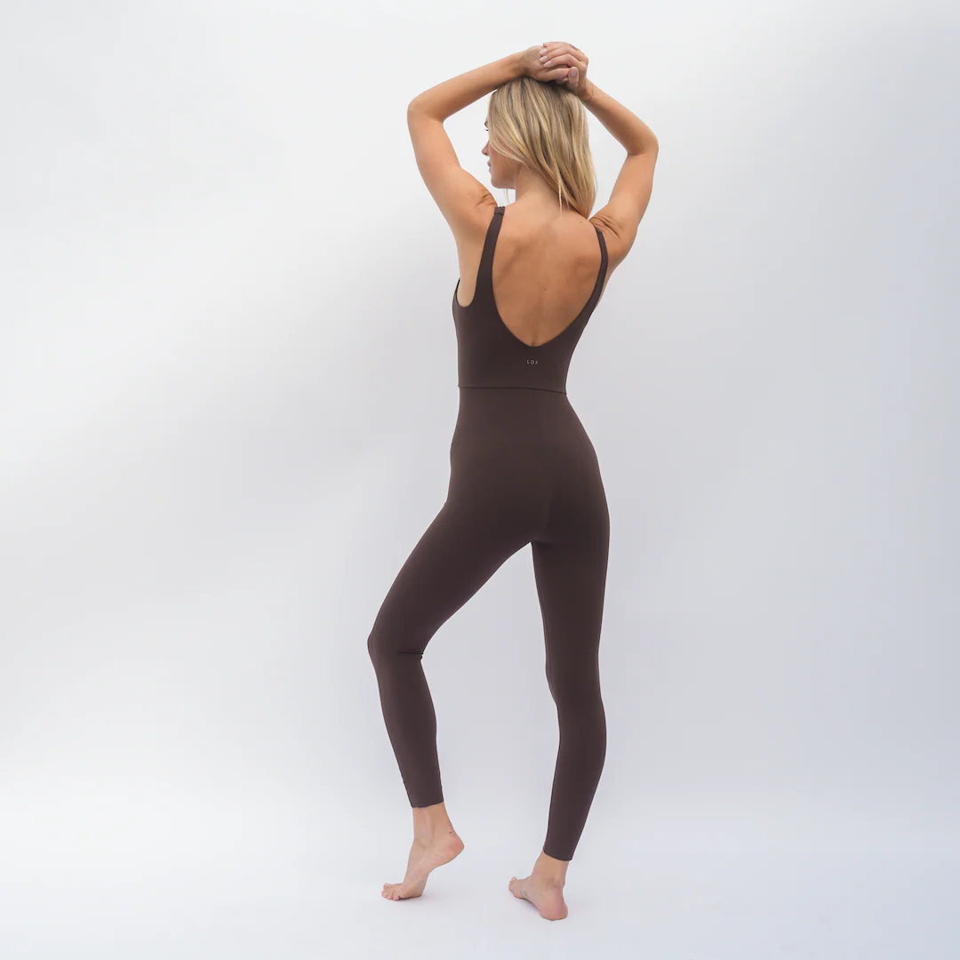 Plunge Playsuit 25" - Cold Brew - Image 5