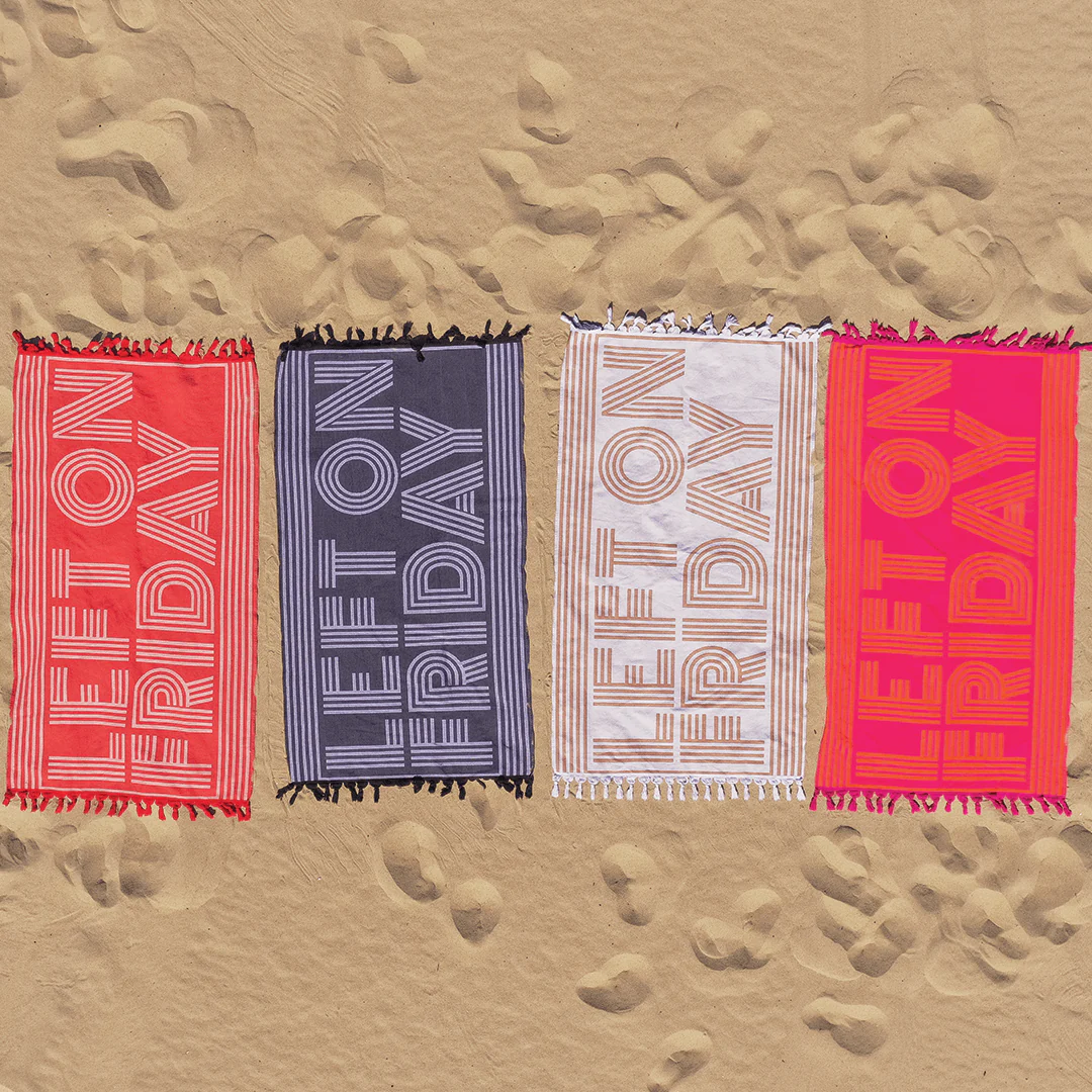 Pool Towel - Jet / Coconut - Image 4